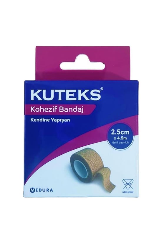 Kuteks Bandaj Kendinden Yapışkanlı 2,5 Cm