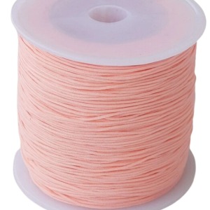 P Parla Paraşüt İpi, Bileklik-Kolye örgü ipi 1 mm 50 metre Kiremit 12'li