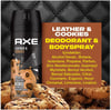 Axe,Axe Deodorant Sprey erkek 150 ml Leather&Cookie,Leather&Cookie,sprey,erkek,deodorant,sprey,kozmetik ürünleri,doedorant fiyatları,doedorant çeşitleri,axe deodorant fiyatları,toptan kozmetik,toptan satın al,toptantr,toptan mağazacılık