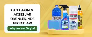Oto Bakım & Aksesuar Ürünlerinde Fırsatlar! kampanya resmi