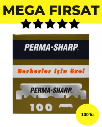 permasharp, jilet, tıraş, berber jileti, berber bıçağı, gillette