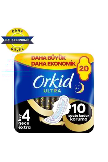 Orkid Ultra Extra 4 Lü Gündüz Extra Gece 20