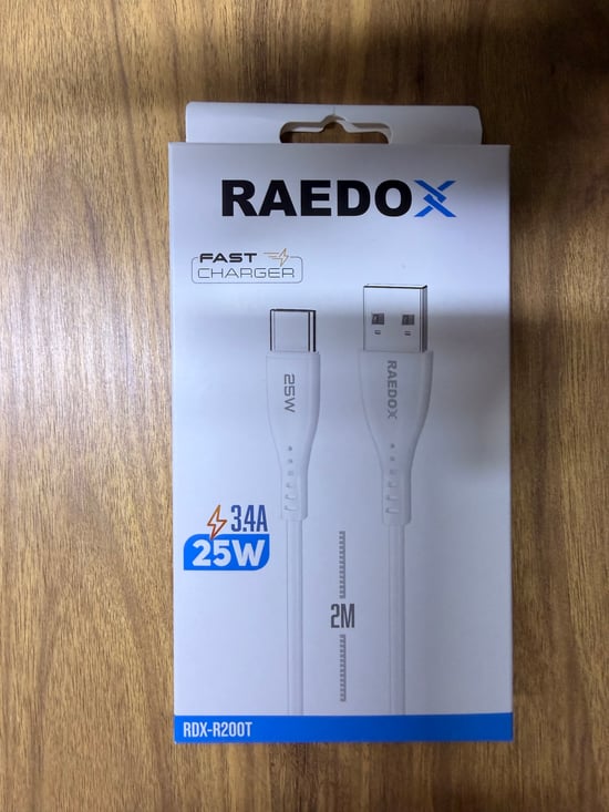 Raedox Fast 25w 2 Metre Usb To Type-C Kablo R200T