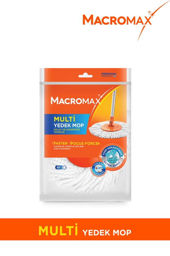 Macromax Multi Yedek Mop Başlık
