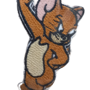 P Parla Aplike Ütü İle Yapışan Jerry Arma 6x3 cm