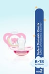 Wee Baby Safari Emzik No:2  6-18 Ay Pembe