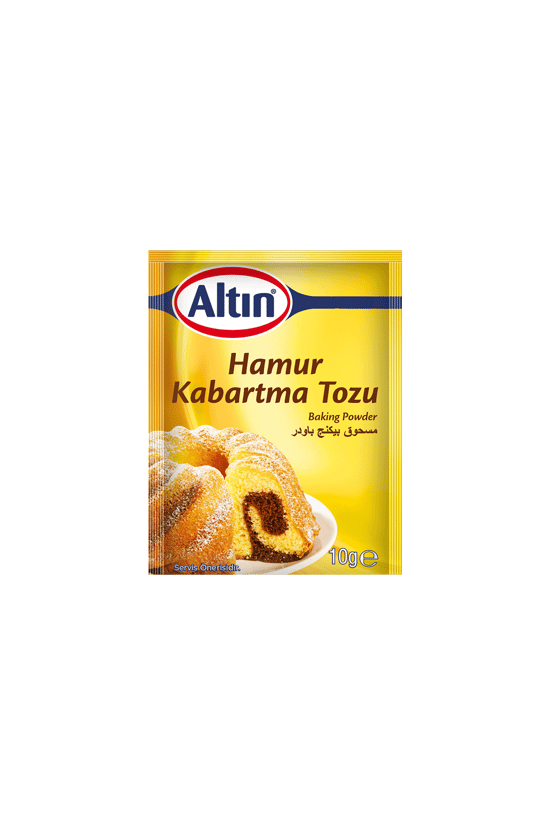 ALTIN HAMUR KABARTMA TOZU 10'LU