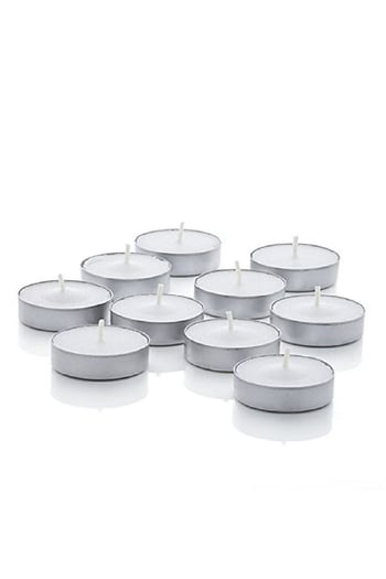 Roll-Up Beyaz Tealight Mum 8gr 100 Adet