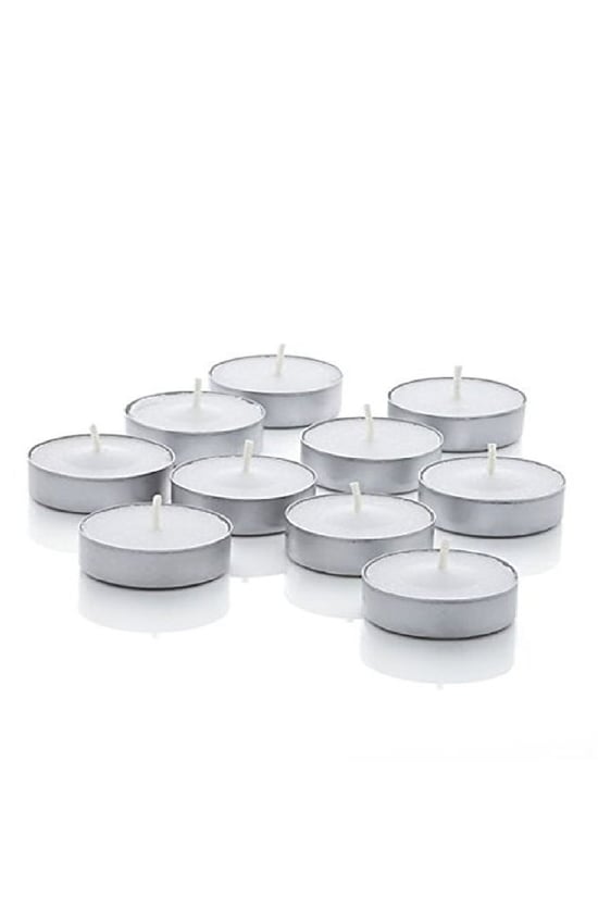 Roll-Up Beyaz Tealight Mum 8gr 100 Adet