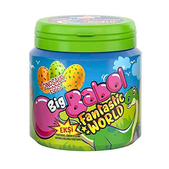 Big Babol Fantastic World Meyve Aromalı Ekşi Sakız 90 g