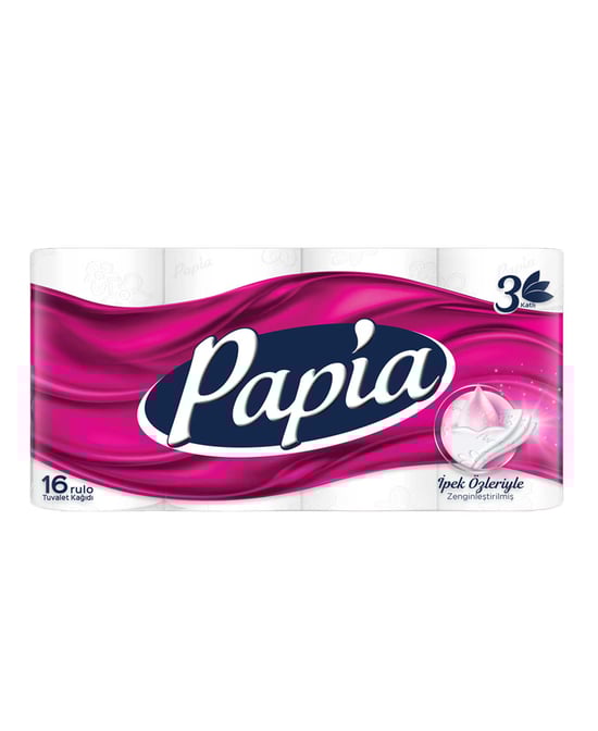 Papia Tuvalet Kağıdı 16 Rulo İpek