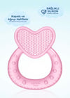 Wee Baby Kalpli Silikon Diş Kaşıyıcı Pembe