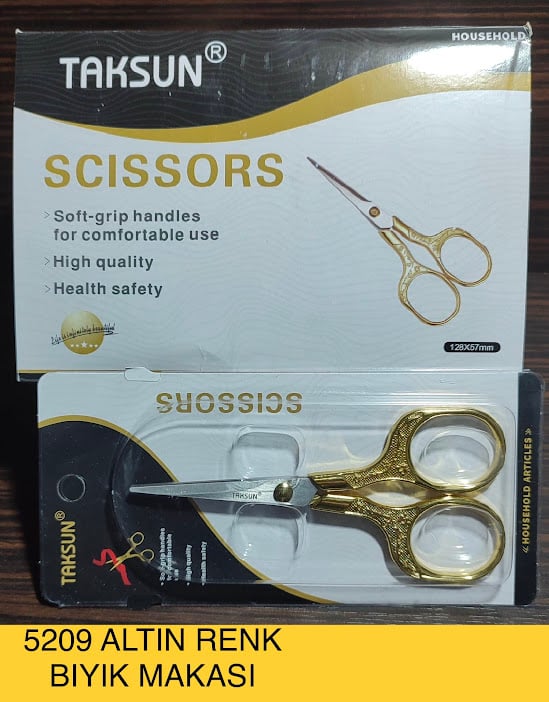 Taksun Altın Renk Bıyık Makası