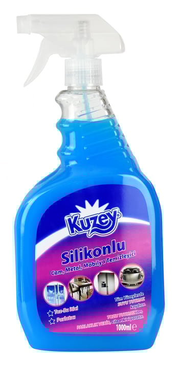 Kuzey Cam Temizleyici Silikonlu 1000 ml
