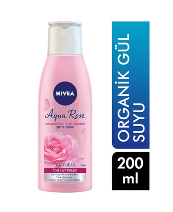 Nivea Gül Suyu İçeren Süt & Tonik 200 ml Auqa Rose