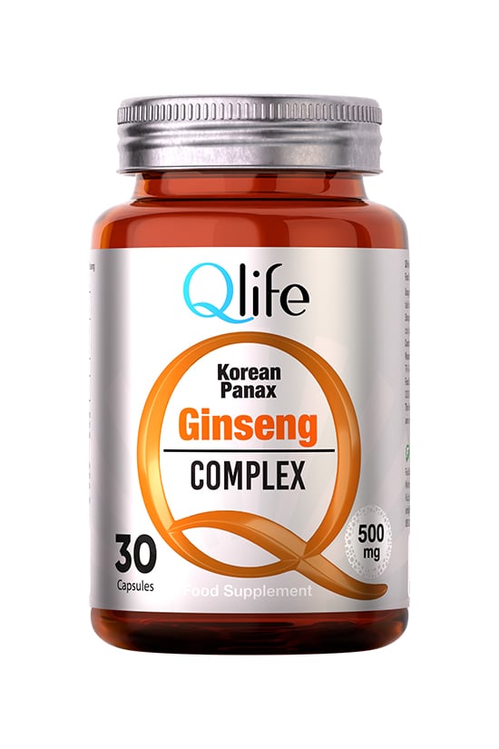 Korean Panax Ginseng Kore Ginsengi İçeren Kapsül Takviye Edici Gıda