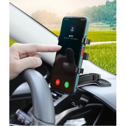 DİYARI FIRSAT Araba Gösterge Üstüne Takılan 360 Oynar Başlıklı Telefon Tutucu