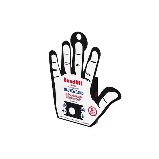 Banduff Kusma ve Bulantı Önleyici Bileklik - Yetişkin / Siyah