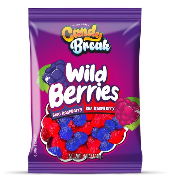 American Foods Candy Break Böğürtlen Jelibon 113G