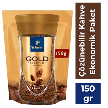 Tchibo Gold Selection Çözünebilir Kahve Ekonomik Paket 150g