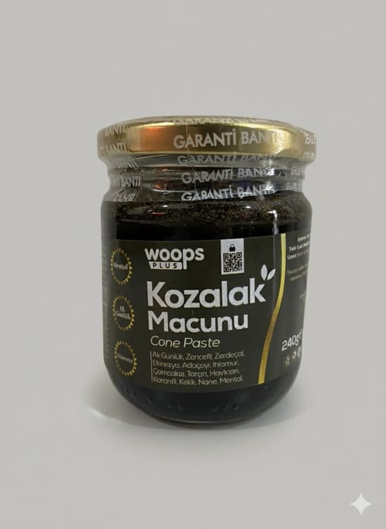 WOOPS PLUS Kozalak Macunu 240gr *12