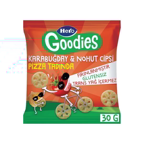 Hero Goodies Pizza Sağlıklı Cips 