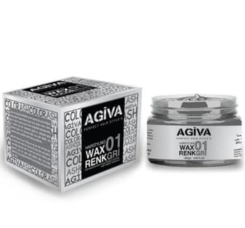 Agiva Hairstyling Wax 01 Gri  120 Gr