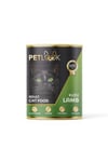 Petlook Konserve Yetişkin Kedi Maması  Kuzu Etli Parça Etli 415 GR