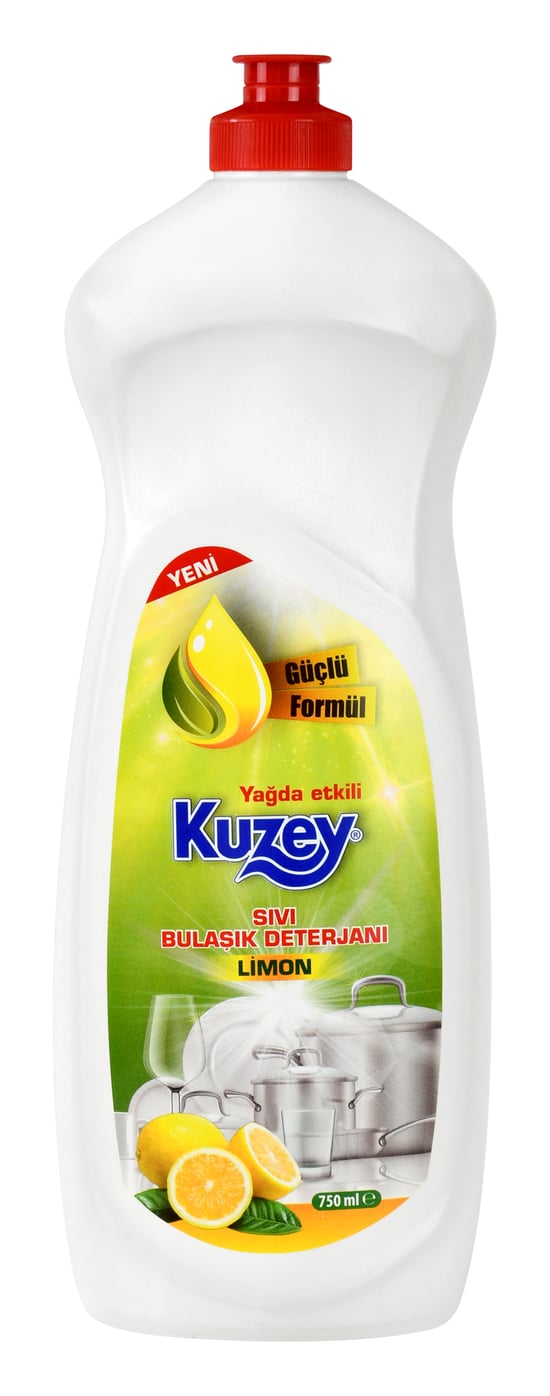 Kuzey Sıvı Bulaşık Deterjanı Limon 750 ml