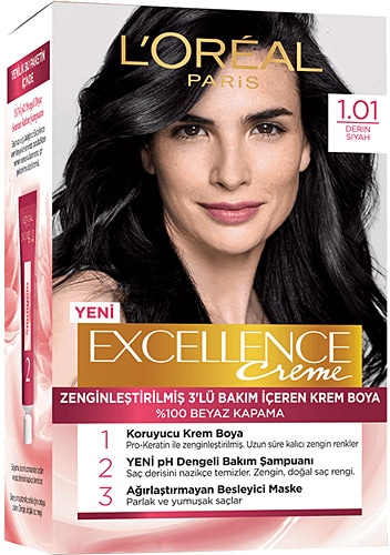Loreal Excellence 1.01 Saç Boyası