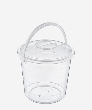 İnova 15 Litre Şeffaf Kapaklı Kova