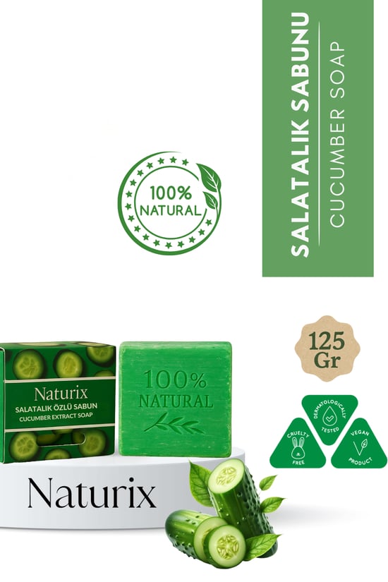 Naturix Salatalık Sabunu 125 Gr