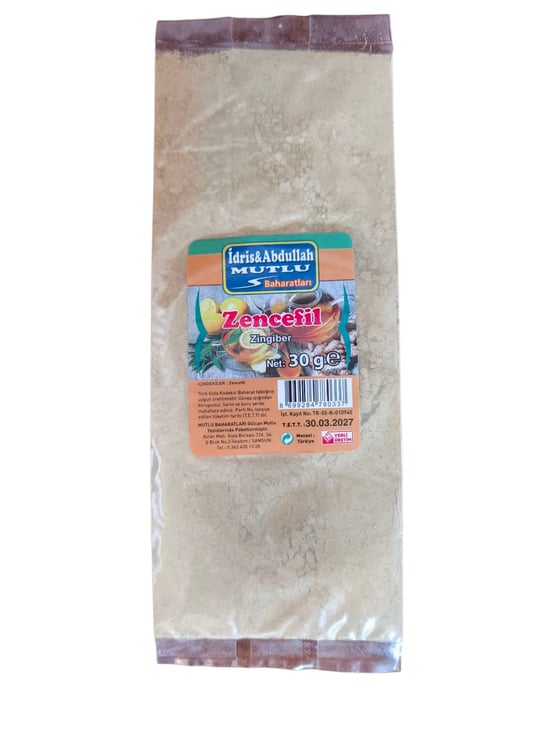 Mutlu Baharat Zencefil 30 Gr