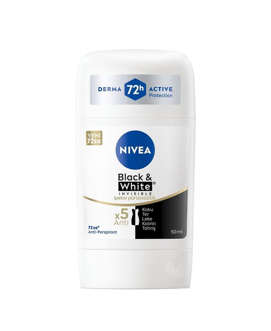 Nivea Stick 50 Ml Kadın - Black & White İpeksi Pürüzsüzlük