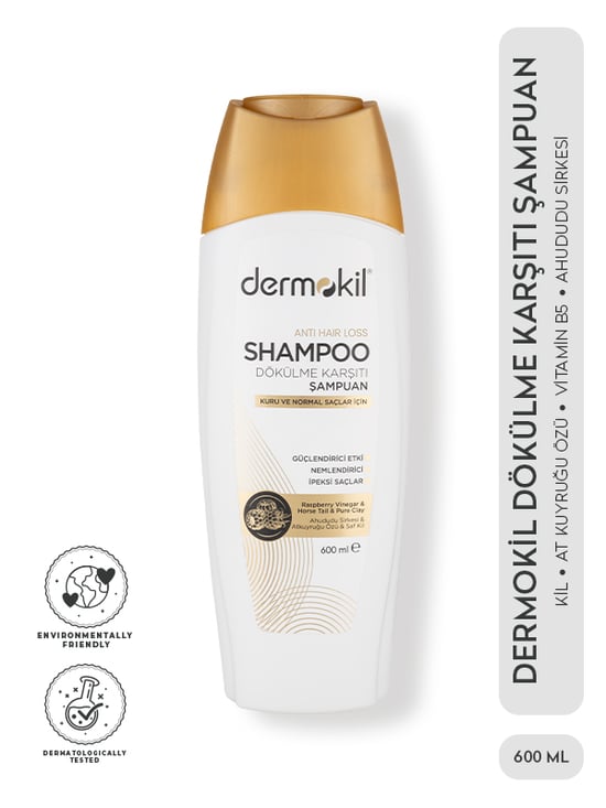 DERMOKİL Dökülme Karşıtı Şampuan 600 ml