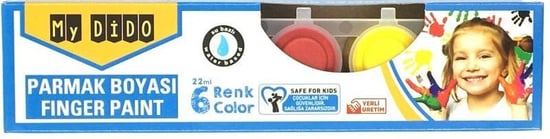Mydıdo Parmak Boya Set 6x22 Ml
