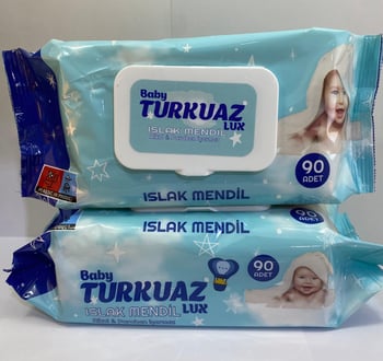 Turkuazlüx 90lı ıslak mendil 11*16
