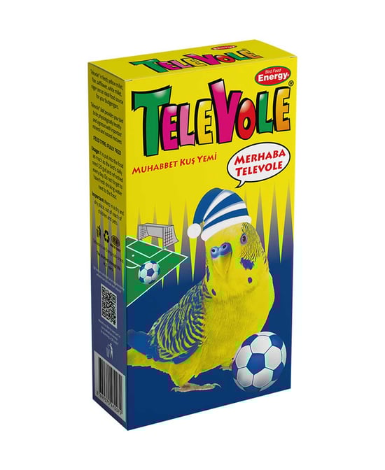 Televole Muhabbet Kuşu Yemi 300 gr Fenerbahçe