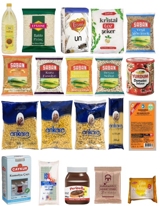 Efsane Kumanya Erzak Paketi 20 Parça No:2