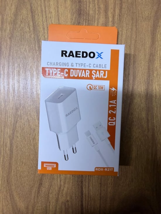 Raedox Type-C Şarj Set R21T