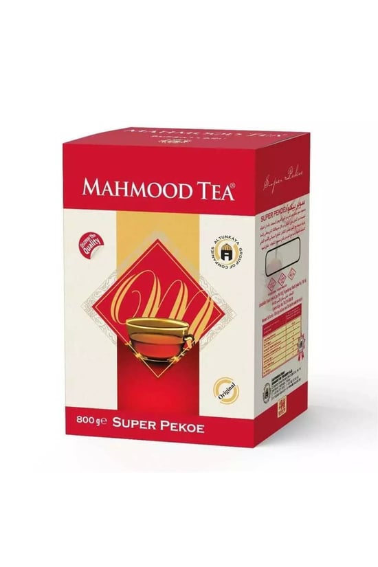 Mahmood Tea Super Pekoe Ithal Seylan Sri Lanka Ceylon Dökme Çayı 800 G