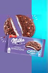 Milka Sensations Damla Çikolatalı & Oreo Kreması Dolgulu Kurabiye