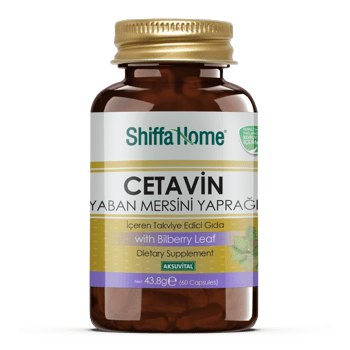 Shiffa Home Cetavin Yaban Mersini Yaprağı - 60 Kapsül