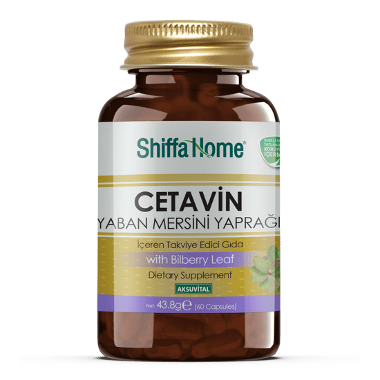 Shiffa Home Cetavin Yaban Mersini Yaprağı - 60 Kapsül