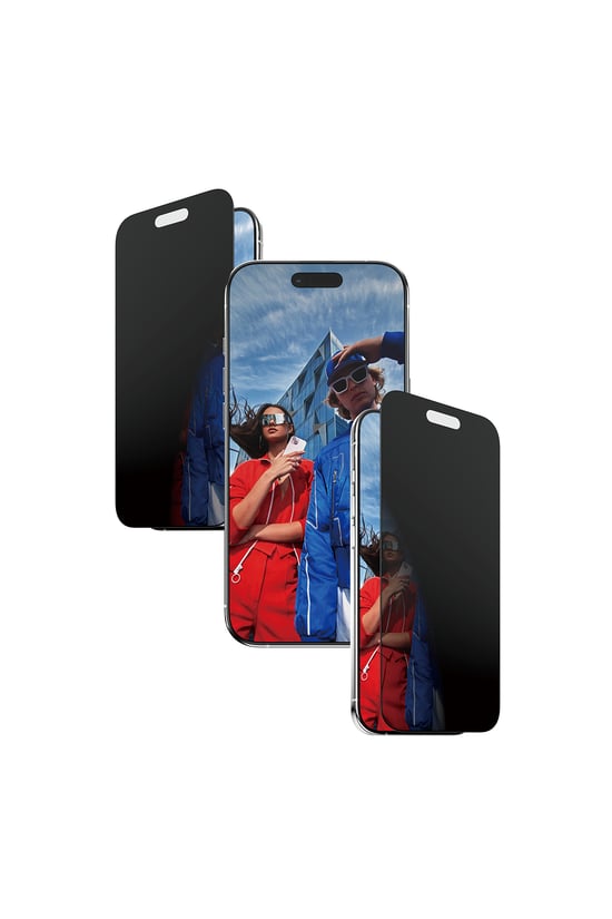 PanzerGlass iPhone Air | Ultra-Wide Fit Çerçeve Aparatlı 2 Yönlü Gizli/Hayalet Ekran Koruyucu