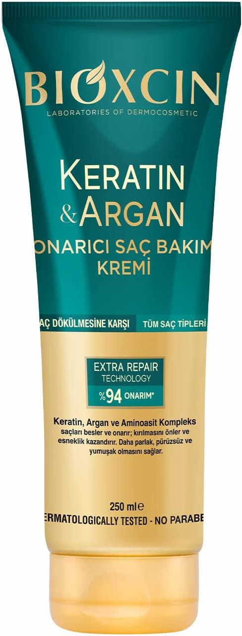 Bioxcin Keratin & Argan Onarıcı Saç Bakım Kremi 250 Ml