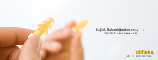 Otifleks Klasik Çam Tipi Kulak Tıkacı Small
