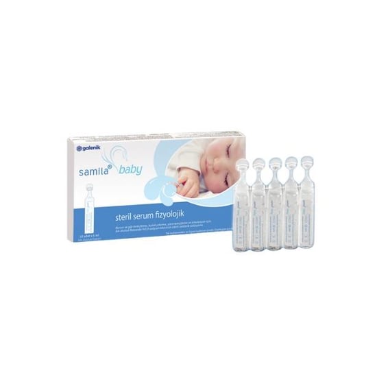 Galenik Samila Baby Serum Fizyolojik 10 Adet x 5 ml