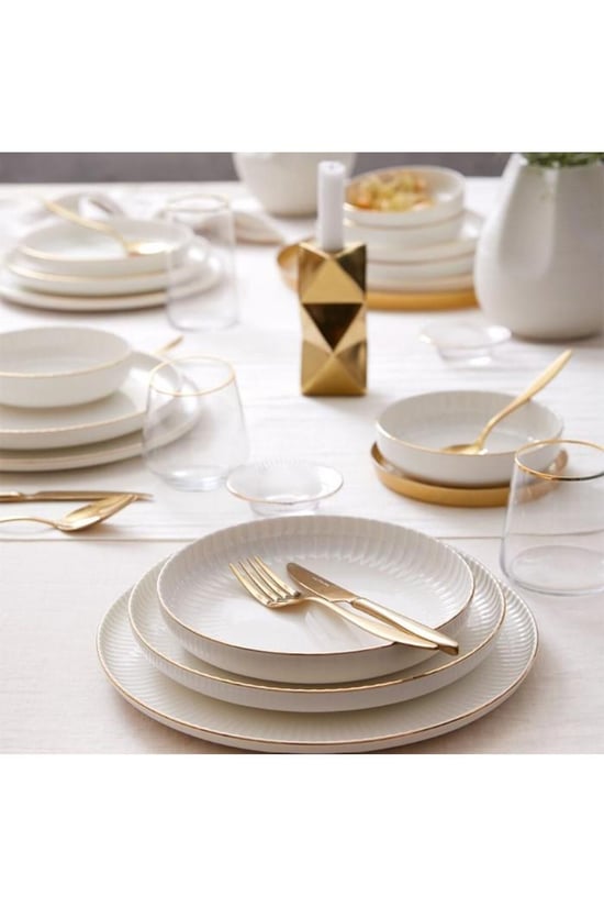 KUTAHYA PORSELEN 24 PRC YMT BNCRS24Y220_74_18255_1 BONE CREST ALTIN