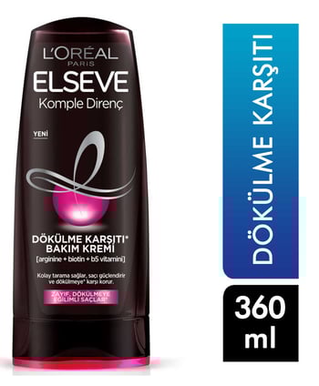 Elseve Dökülmeye Karşı Arginine Direnç Saç Kremi 360 ml